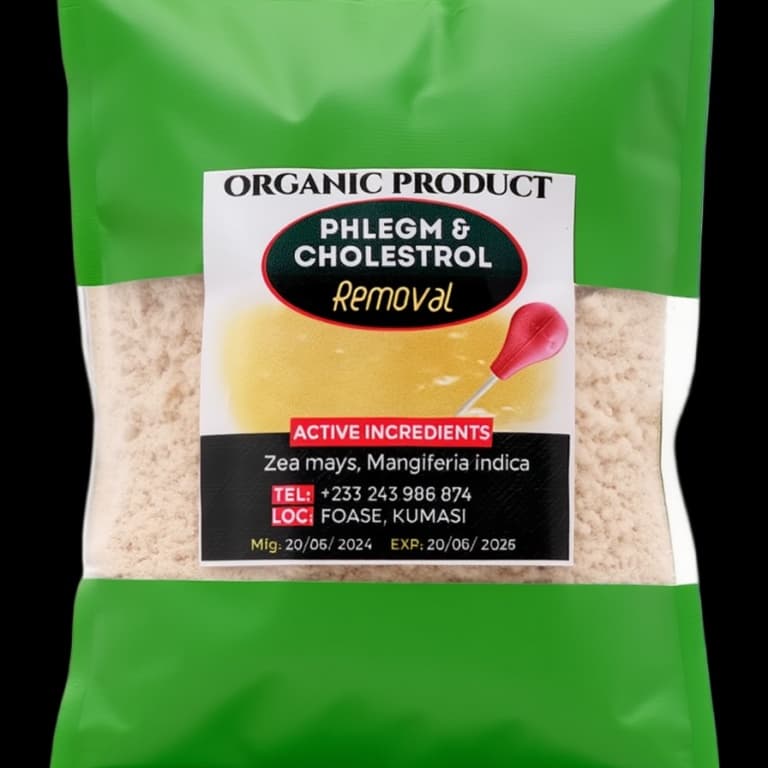 Phlegms and cholesterol remover